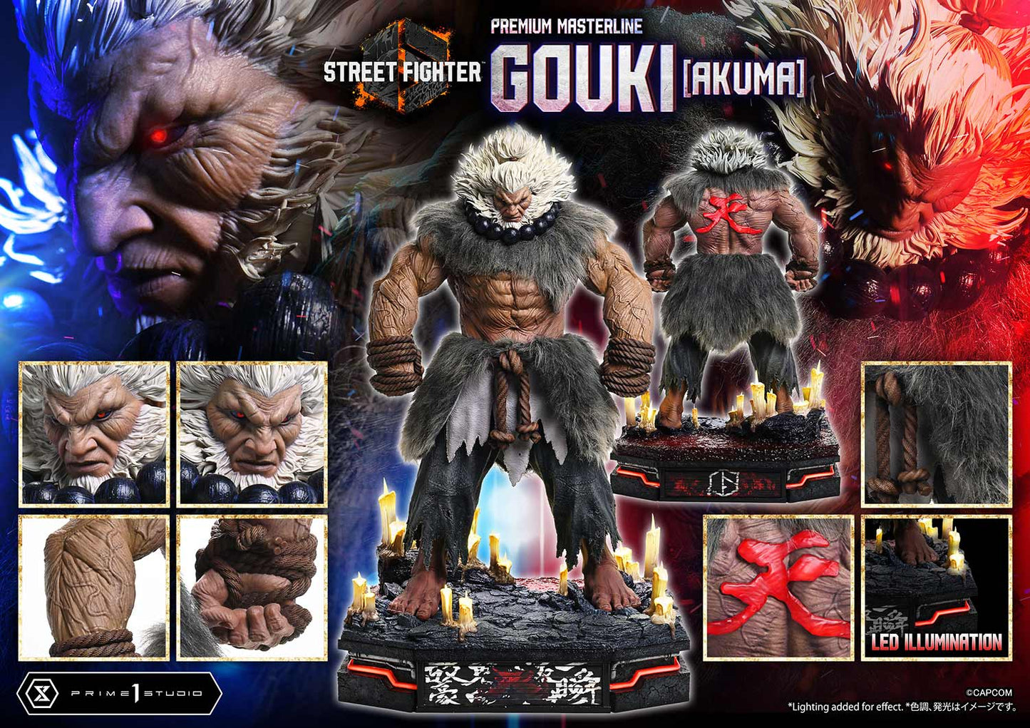 PRE ORDER – 1/4 PMSF6-04: PREMIUM MASTERLINE STREET FIGHTER 6 AKUMA