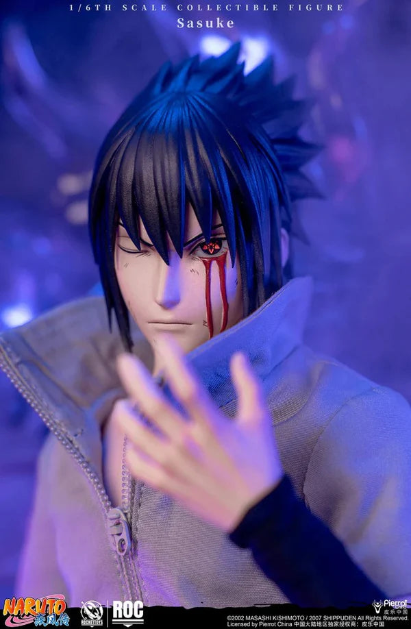 PRE ORDER – ROCKETTOYS ROC-018 1/6 NARUTO SHIPPUDEN - SASUKE UCHIHA DELUXE VERSION