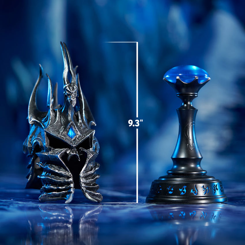 PRE ORDER – BLIZZARD OFFICIAL LICENSED MERCH WORLD OF WARCRAFT HELM OF DOMINATION METAL DESKTOP COLLECTIBLE BLZ011