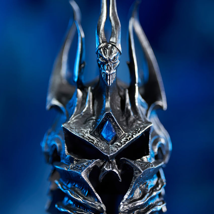 PRE ORDER – BLIZZARD OFFICIAL LICENSED MERCH WORLD OF WARCRAFT HELM OF DOMINATION METAL DESKTOP COLLECTIBLE BLZ011
