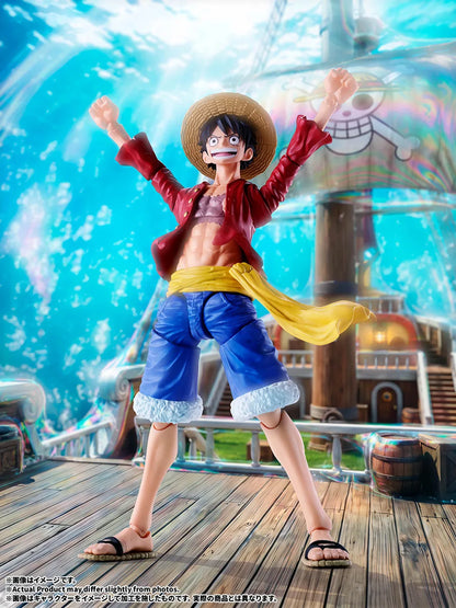 PRE ORDER – S.H.FIGUARTS ONE PIECE - MONKEY.D.LUFFY - TWO YEARS LATER