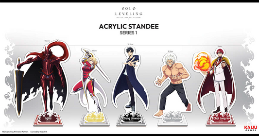 PRE ORDER – ACRYLIC STANDEE, SOLO LEVELING SERIES 1 (RANDOM BLIND BAG) (BOX OF 10)