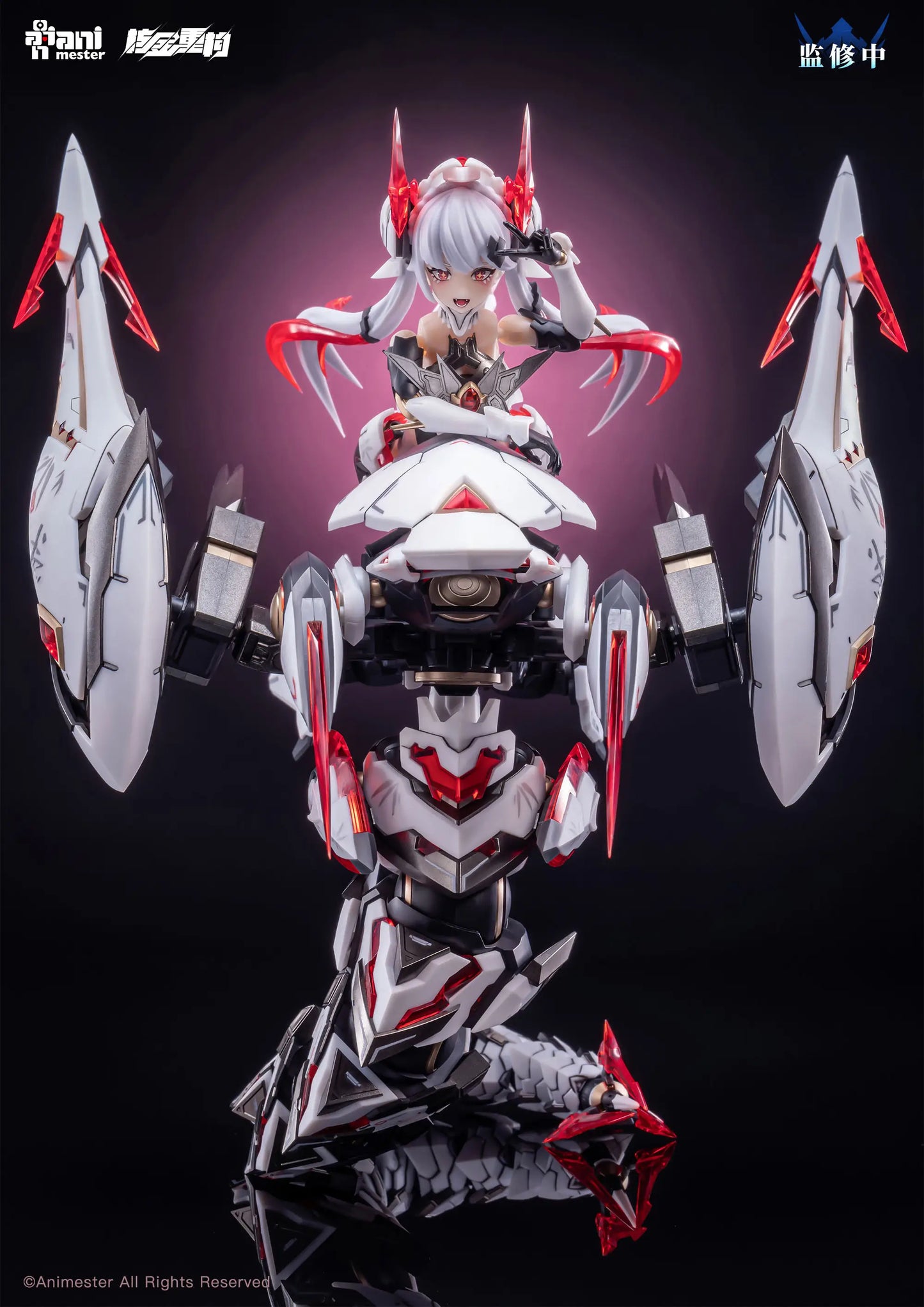 PRE ORDER – 1/12 NUCLEAR GOLD RECONSTRUCTION POLARIS STAR WHITE ARTICULATED PLASTIC MODEL KIT