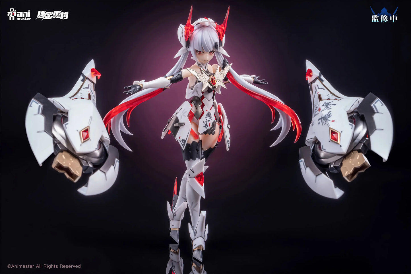 PRE ORDER – 1/12 NUCLEAR GOLD RECONSTRUCTION POLARIS STAR WHITE ARTICULATED PLASTIC MODEL KIT