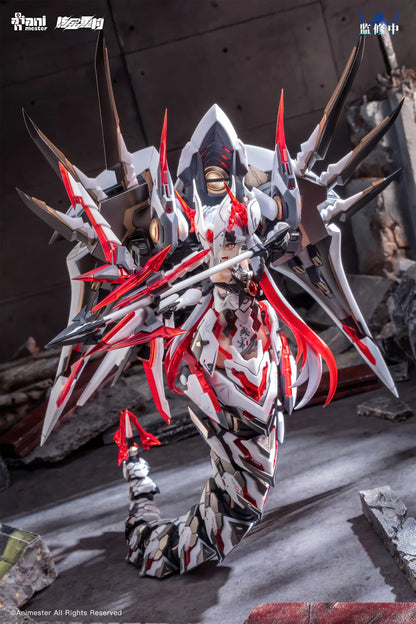 PRE ORDER – 1/12 NUCLEAR GOLD RECONSTRUCTION POLARIS STAR WHITE ARTICULATED PLASTIC MODEL KIT