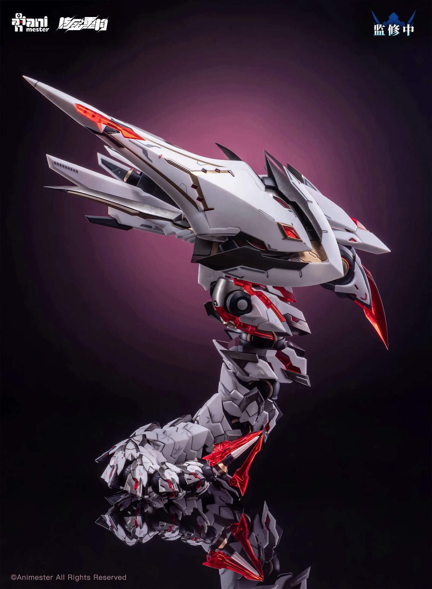 PRE ORDER – 1/12 NUCLEAR GOLD RECONSTRUCTION POLARIS STAR WHITE ARTICULATED PLASTIC MODEL KIT