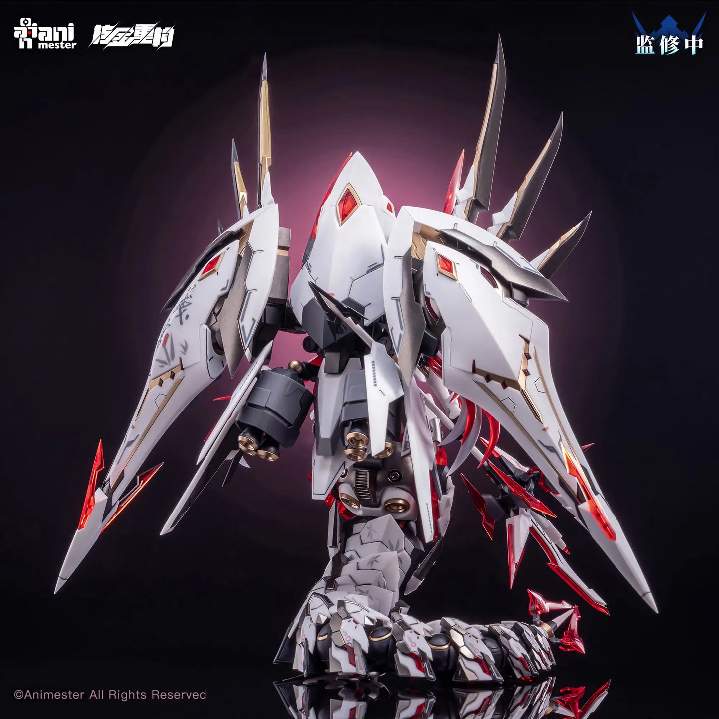 PRE ORDER – 1/12 NUCLEAR GOLD RECONSTRUCTION POLARIS STAR WHITE ARTICULATED PLASTIC MODEL KIT