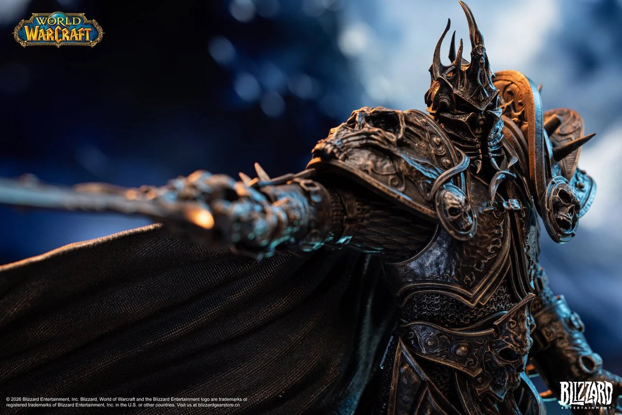 PRE ORDER – 1/10 WORLD OF WARCRAFT - THE LICH KING - BRONZE COLLECTIBLE STATUE