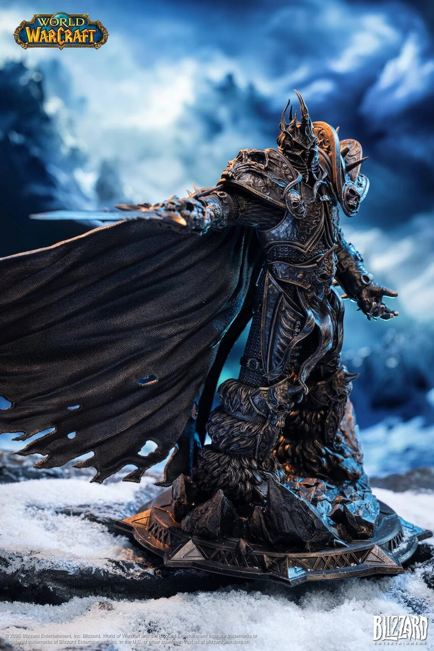 PRE ORDER – 1/10 WORLD OF WARCRAFT - THE LICH KING - BRONZE COLLECTIBLE STATUE