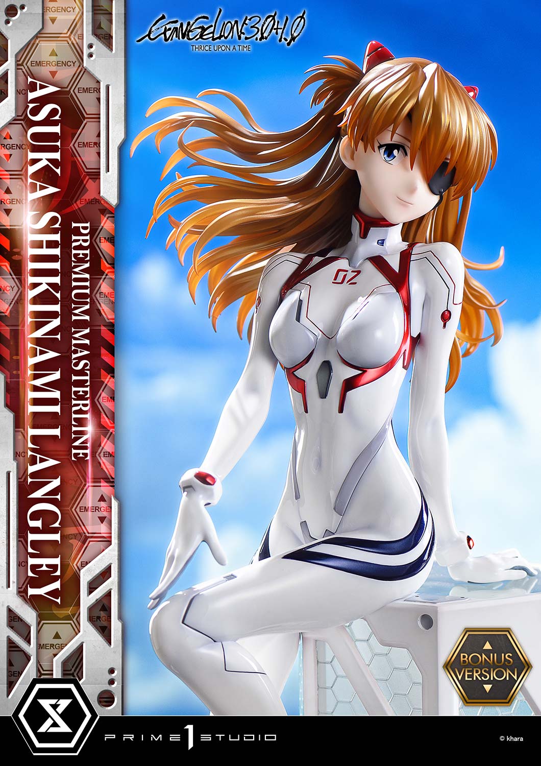 PRE ORDER – 1/4  PREMIUM MASTERLINE EVANGELION: 3.0+1.0 THRICE UPON A TIME ASUKA SHIKINAMI LANGLEY BONUS VERSION