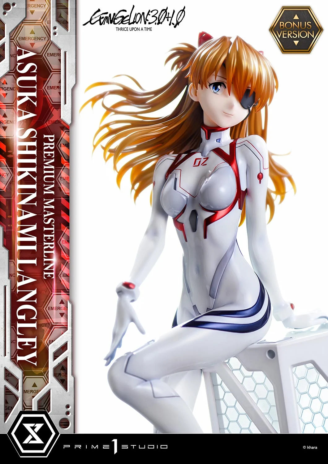 PRE ORDER – 1/4  PREMIUM MASTERLINE EVANGELION: 3.0+1.0 THRICE UPON A TIME ASUKA SHIKINAMI LANGLEY BONUS VERSION
