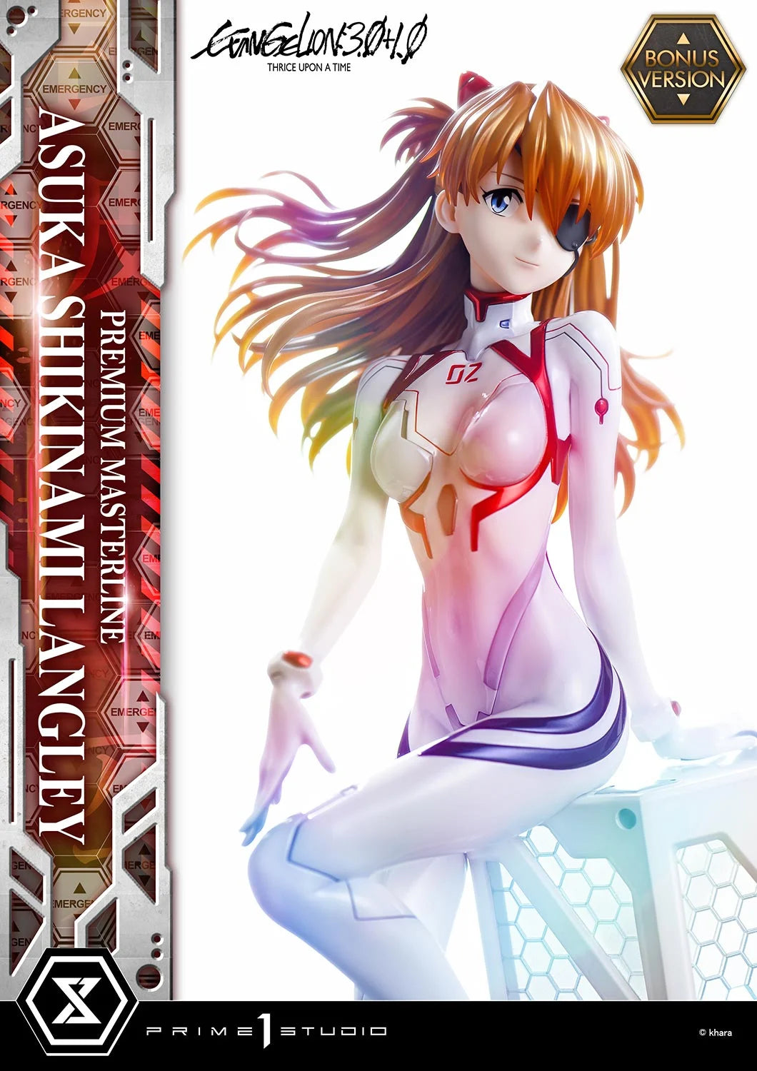 PRE ORDER – 1/4  PREMIUM MASTERLINE EVANGELION: 3.0+1.0 THRICE UPON A TIME ASUKA SHIKINAMI LANGLEY BONUS VERSION