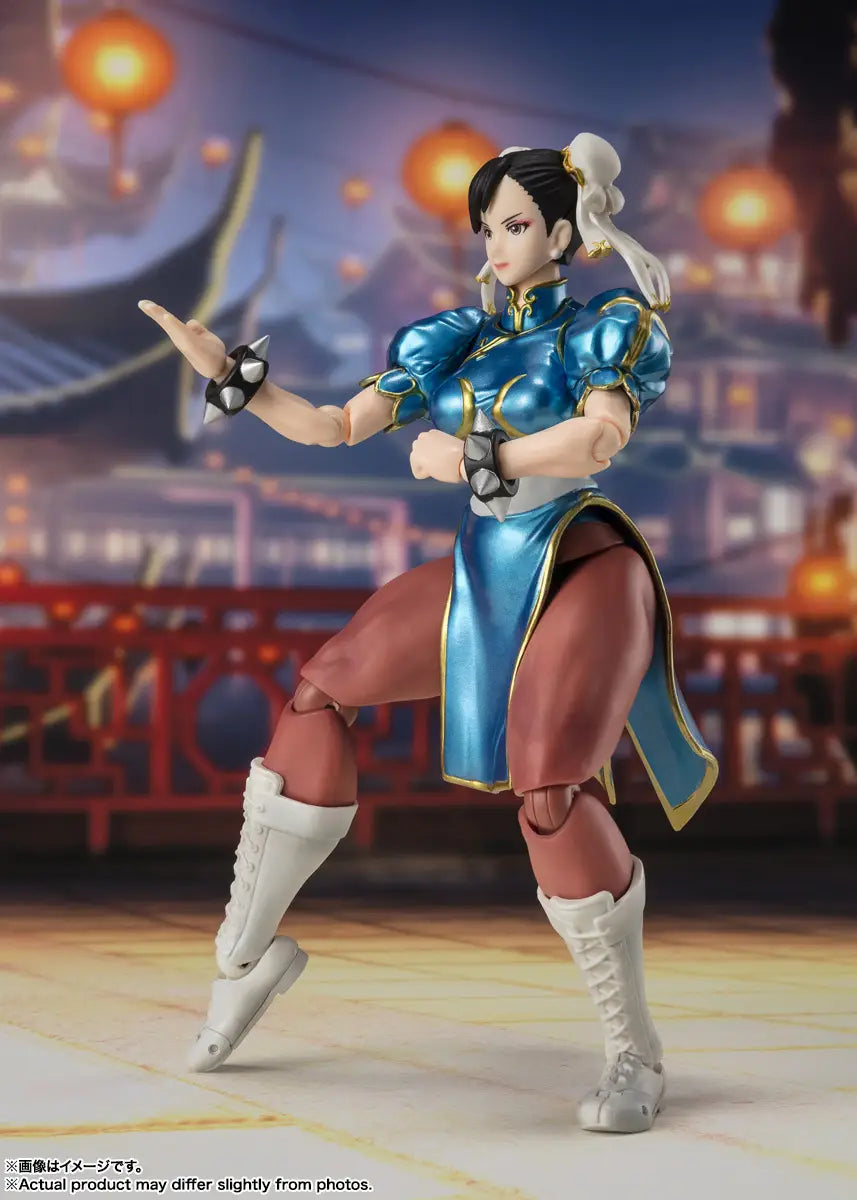PRE ORDER – S.H.FIGUARTS STREET FIGHTER - CHUN-LI - OUTFIT 2