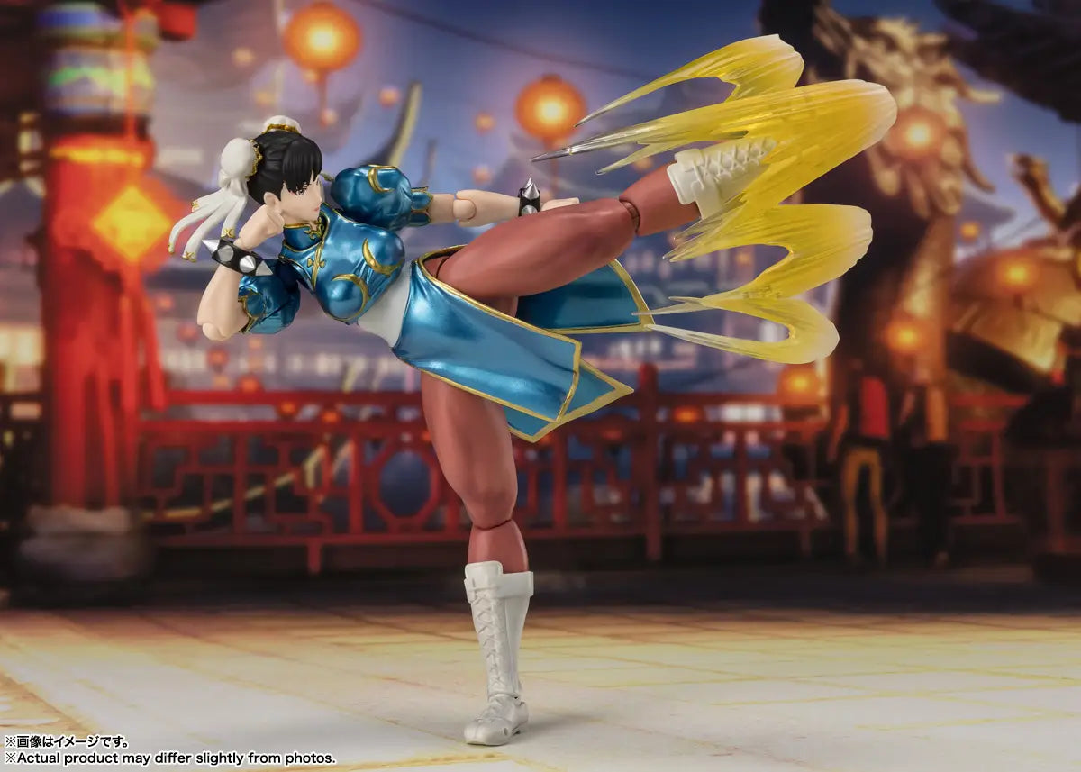 PRE ORDER – S.H.FIGUARTS STREET FIGHTER - CHUN-LI - OUTFIT 2