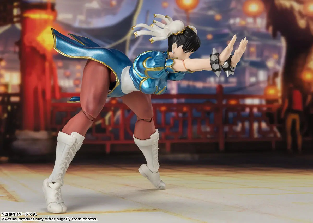 PRE ORDER – S.H.FIGUARTS STREET FIGHTER - CHUN-LI - OUTFIT 2