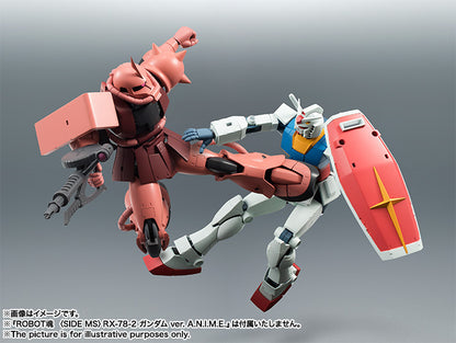 BACK ORDER – THE ROBOT SPIRITS <SIDE MS> MS-06S CHAR'S ZAKU VER. A.N.I.M.E.  - MOBILE SUIT GUNDAM REISSUE