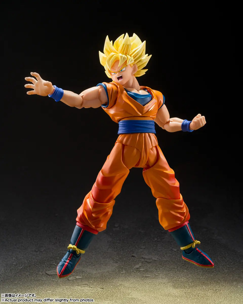 [ON HAND] [Ready to Ship] – S.H.FIGUARTS DRAGON BALL - SUPER SAIYAN SON GOKU - THE GAMES BEGIN
