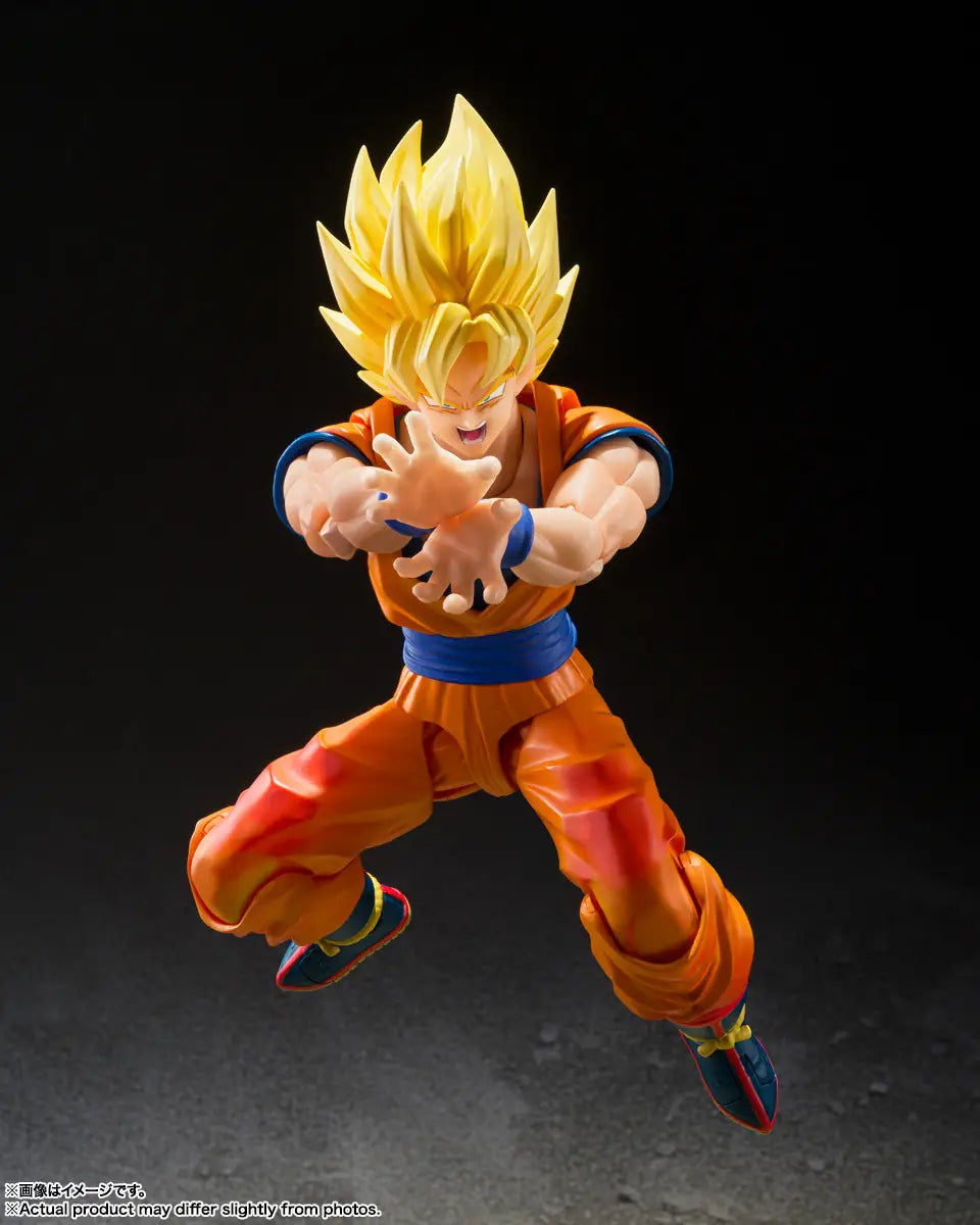 [ON HAND] [Ready to Ship] – S.H.FIGUARTS DRAGON BALL - SUPER SAIYAN SON GOKU - THE GAMES BEGIN