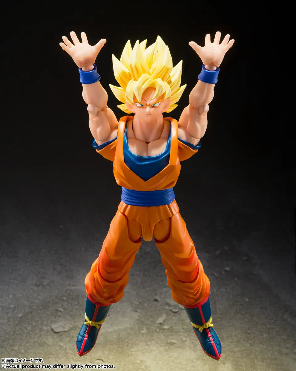 [ON HAND] [Ready to Ship] – S.H.FIGUARTS DRAGON BALL - SUPER SAIYAN SON GOKU - THE GAMES BEGIN