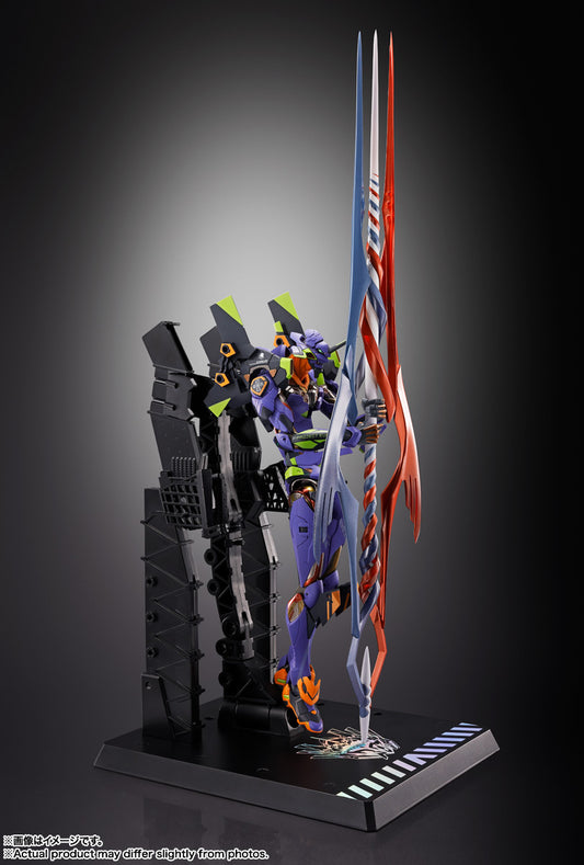 PRE ORDER – METAL BUILD EVANGELION TEST TYPE-01 30TH WITH THE SPEAR OF GAIUS