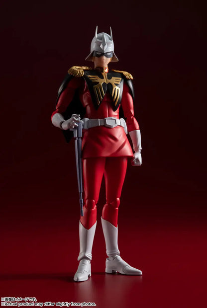 PRE ORDER – S.H.FIGUARTS MOBILE SUIT GUNDAM - CHAR AZNABLE - REOFFER