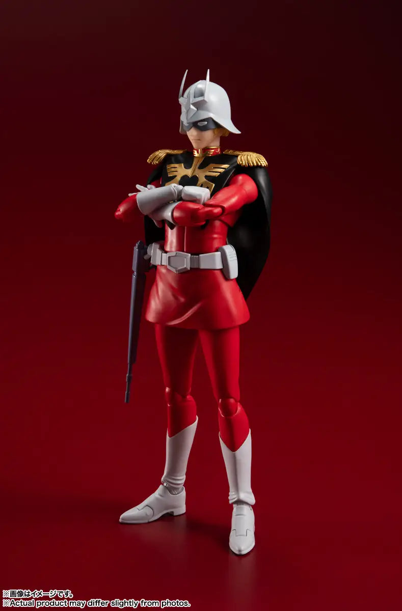 PRE ORDER – S.H.FIGUARTS MOBILE SUIT GUNDAM - CHAR AZNABLE - REOFFER