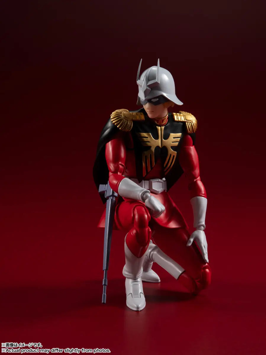 PRE ORDER – S.H.FIGUARTS MOBILE SUIT GUNDAM - CHAR AZNABLE - REOFFER