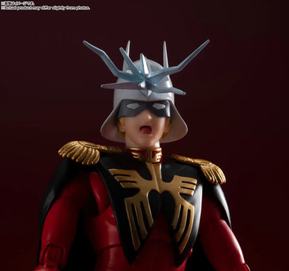 PRE ORDER – S.H.FIGUARTS MOBILE SUIT GUNDAM - CHAR AZNABLE - REOFFER