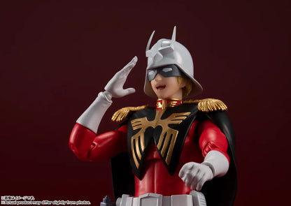 PRE ORDER – S.H.FIGUARTS MOBILE SUIT GUNDAM - CHAR AZNABLE - REOFFER