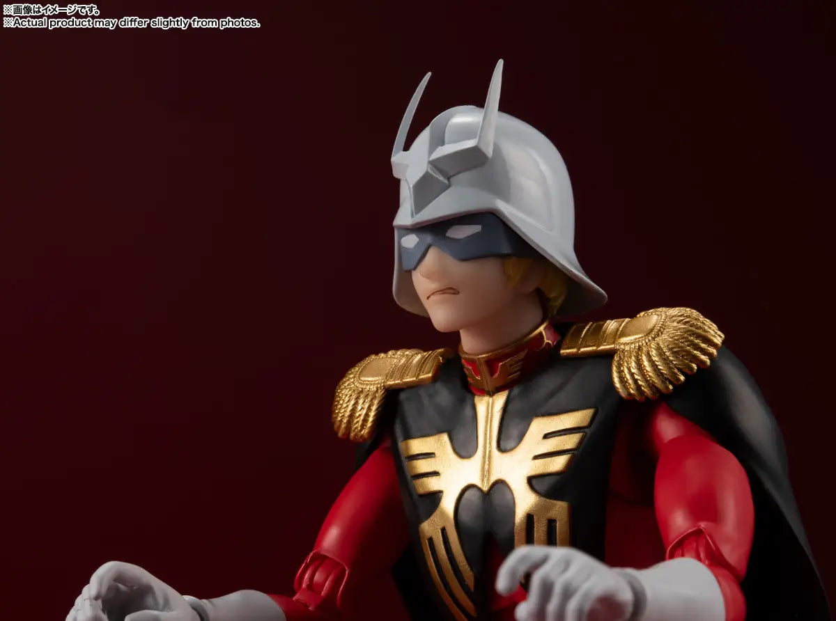 PRE ORDER – S.H.FIGUARTS MOBILE SUIT GUNDAM - CHAR AZNABLE - REOFFER