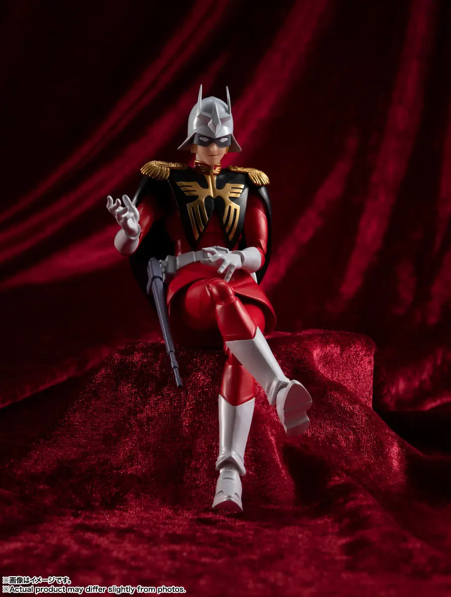 PRE ORDER – S.H.FIGUARTS MOBILE SUIT GUNDAM - CHAR AZNABLE - REOFFER