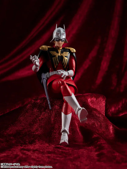 PRE ORDER – S.H.FIGUARTS MOBILE SUIT GUNDAM - CHAR AZNABLE - REOFFER