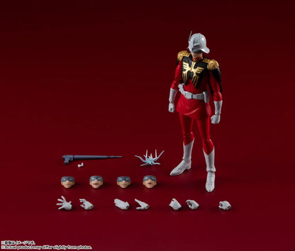 PRE ORDER – S.H.FIGUARTS MOBILE SUIT GUNDAM - CHAR AZNABLE - REOFFER