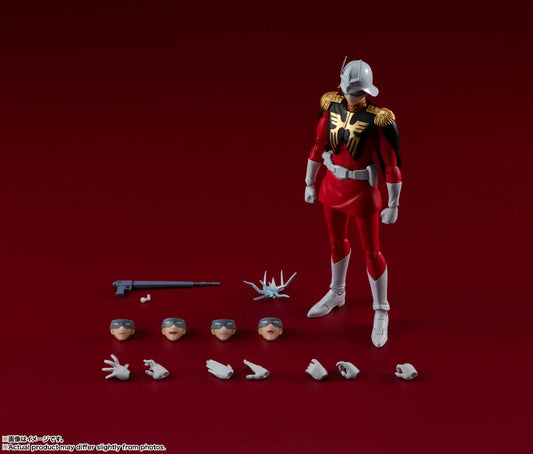 PRE ORDER – S.H.FIGUARTS MOBILE SUIT GUNDAM - CHAR AZNABLE - REOFFER