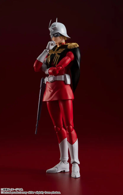 PRE ORDER – S.H.FIGUARTS MOBILE SUIT GUNDAM - CHAR AZNABLE - REOFFER
