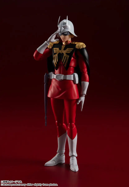 PRE ORDER – S.H.FIGUARTS MOBILE SUIT GUNDAM - CHAR AZNABLE - REOFFER