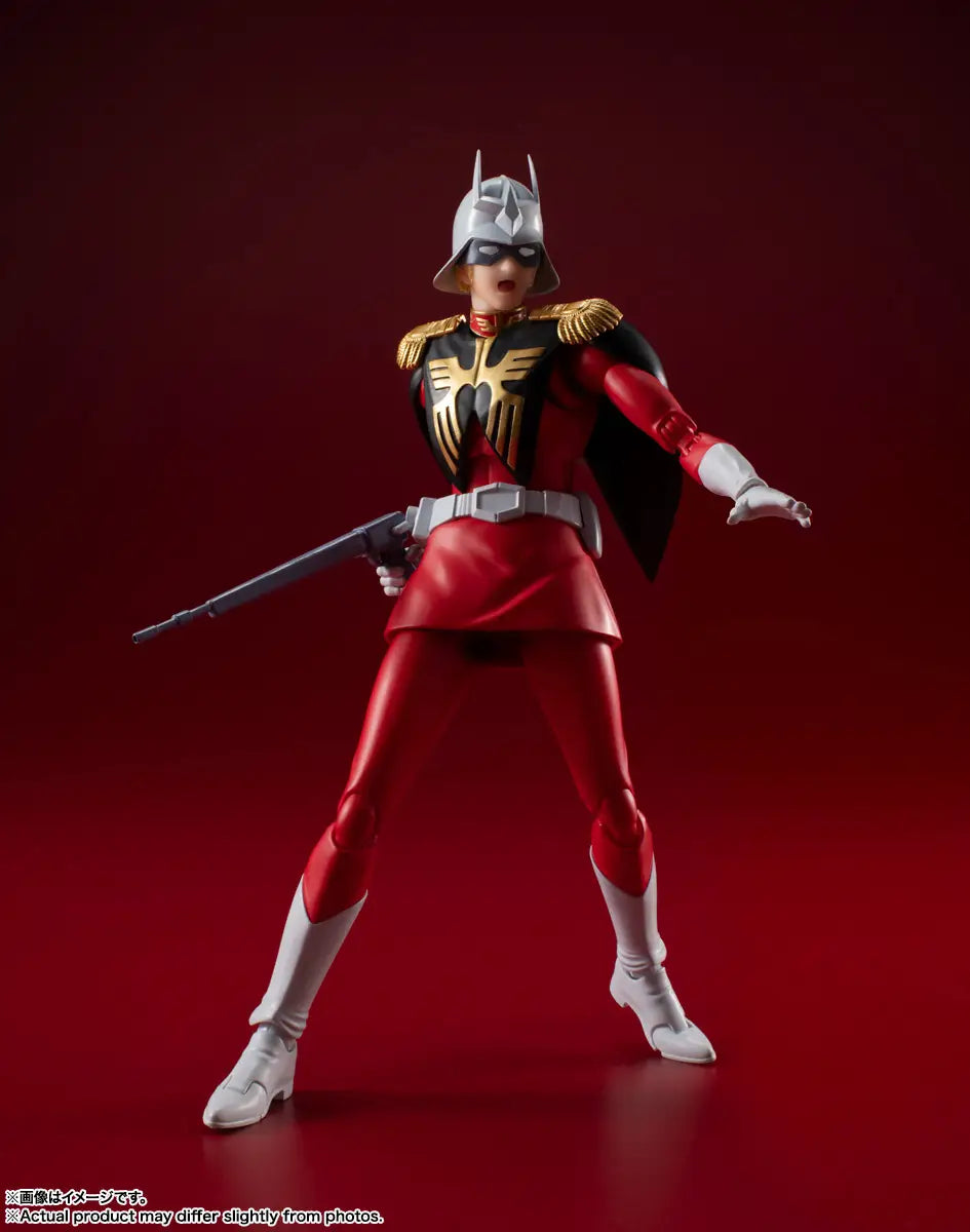 PRE ORDER – S.H.FIGUARTS MOBILE SUIT GUNDAM - CHAR AZNABLE - REOFFER