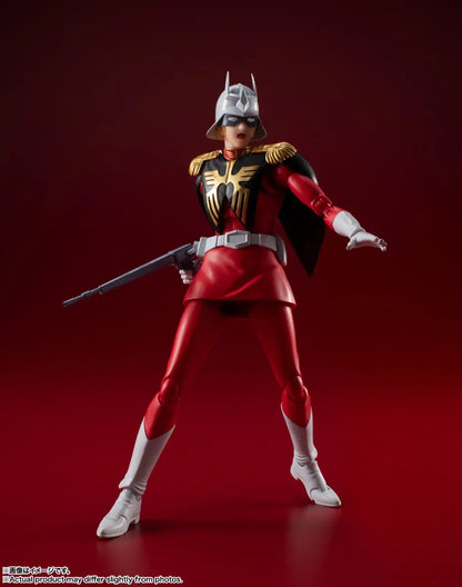 PRE ORDER – S.H.FIGUARTS MOBILE SUIT GUNDAM - CHAR AZNABLE - REOFFER