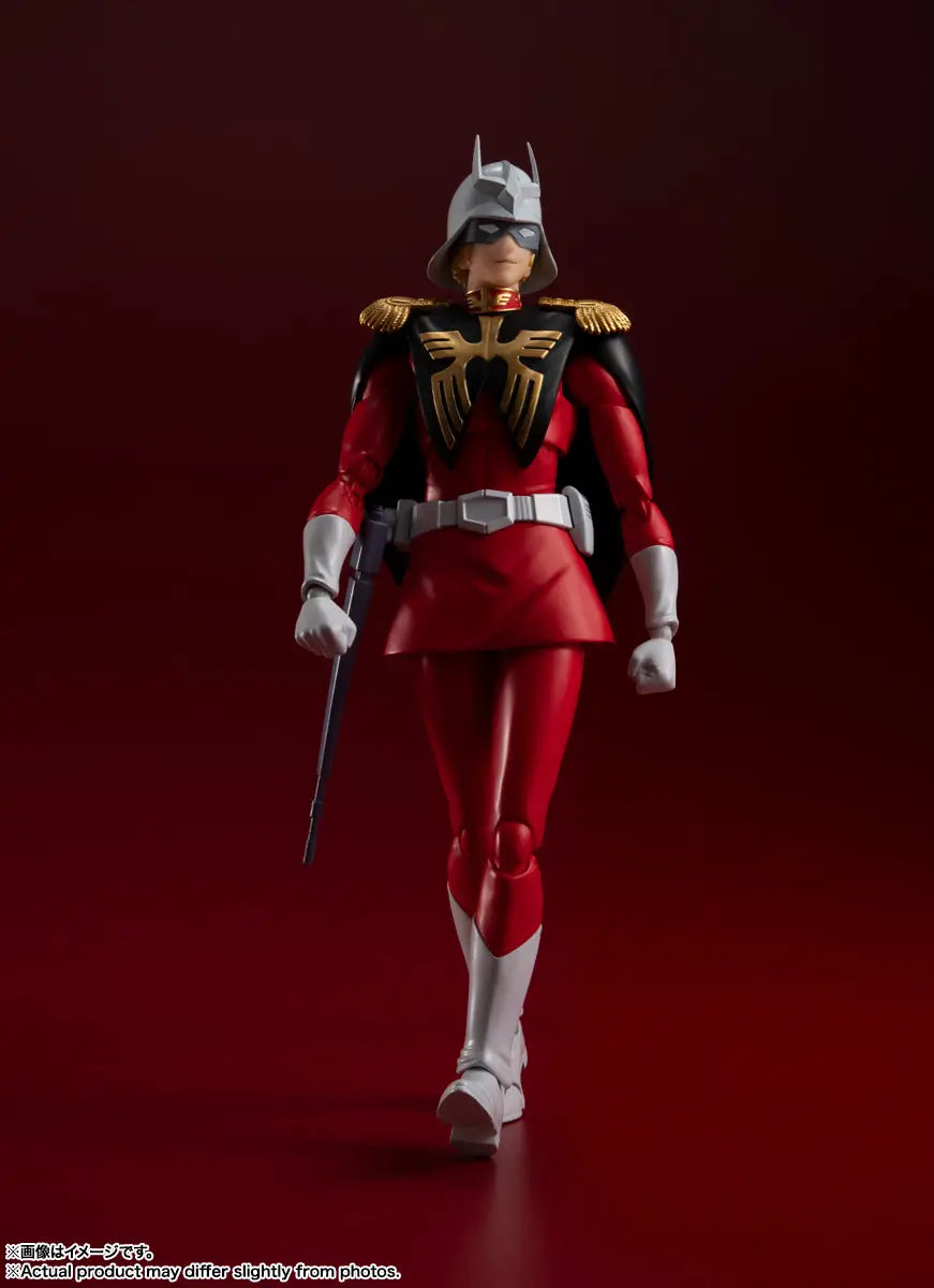 PRE ORDER – S.H.FIGUARTS MOBILE SUIT GUNDAM - CHAR AZNABLE - REOFFER
