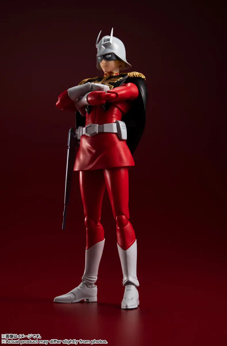 PRE ORDER – S.H.FIGUARTS MOBILE SUIT GUNDAM - CHAR AZNABLE - REOFFER
