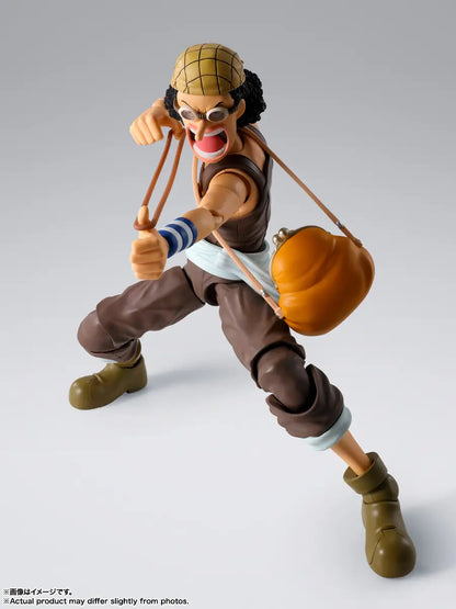 PRE ORDER – S.H.FIGUARTS ONE PIECE - USOPP - ROMANCE DAWN