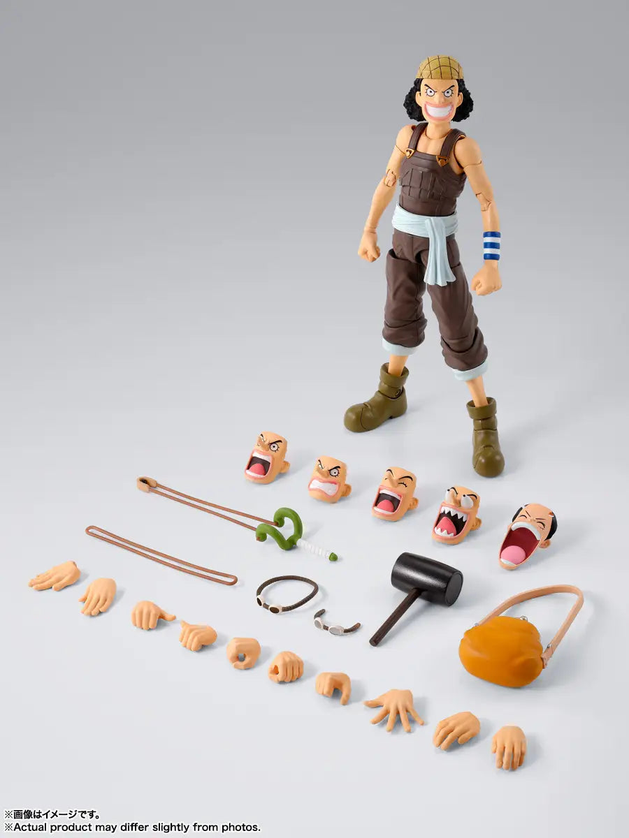 PRE ORDER – S.H.FIGUARTS ONE PIECE - USOPP - ROMANCE DAWN