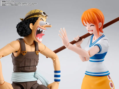PRE ORDER – S.H.FIGUARTS ONE PIECE - USOPP - ROMANCE DAWN