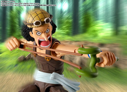 PRE ORDER – S.H.FIGUARTS ONE PIECE - USOPP - ROMANCE DAWN