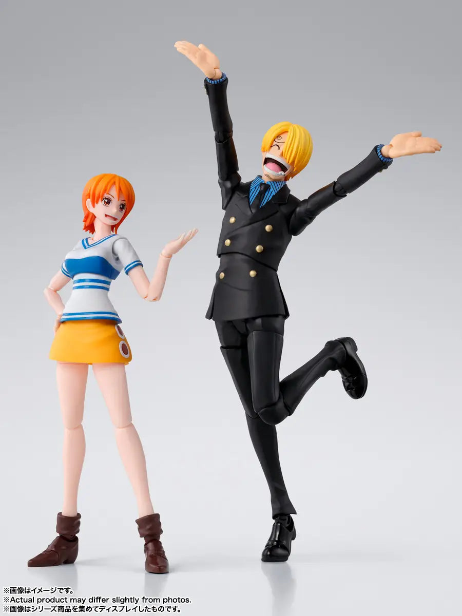 PRE ORDER – S.H.FIGUARTS ONE PIECE - SANJI - ROMANCE DAWN