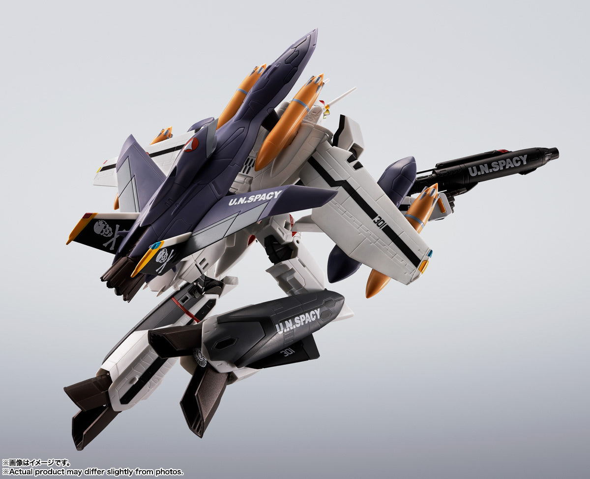 PRE ORDER – HI-METAL R VF-0S PHOENIX [ROY USE] + QF-2200D-B GHOST - MACROSS FRONTIER