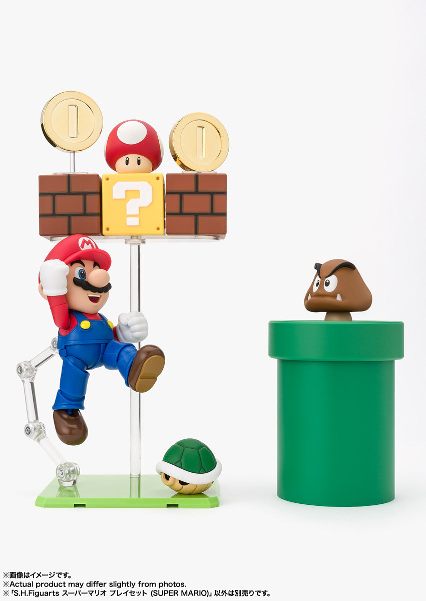 PRE ORDER – S.H.FIGUARTS SUPER MARIO PLAYSET (SUPER MARIO)