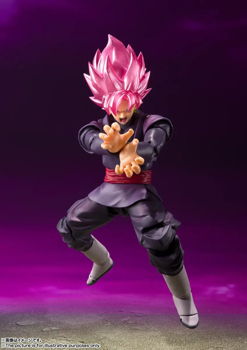 PRE ORDER – S.H.FIGUARTS DRAGON BALL - GOKU BLACK - SUPER SAIYAN ROSE - REISSUE
