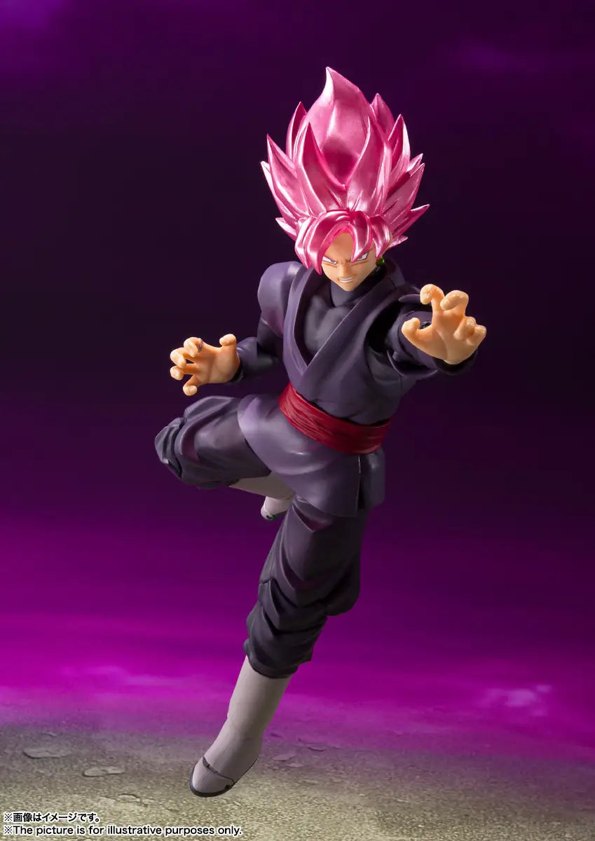 PRE ORDER – S.H.FIGUARTS DRAGON BALL - GOKU BLACK - SUPER SAIYAN ROSE - REISSUE