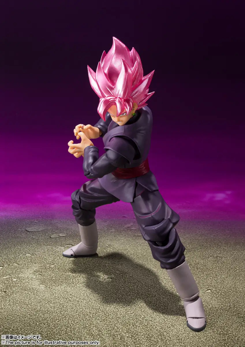 PRE ORDER – S.H.FIGUARTS DRAGON BALL - GOKU BLACK - SUPER SAIYAN ROSE - REISSUE